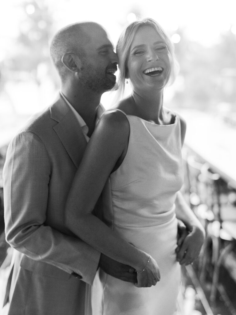couple laughing intimate portrait documentary wedding bali luxima photography